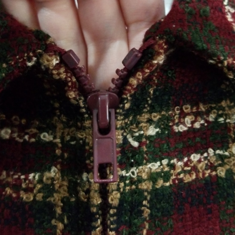 Donated. Sag Harbor plaid jacket. - Picture 3 of 6